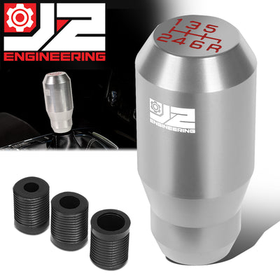 40mm W X 55mm H Cylindrical Design Aluminum Shift Knob Universal