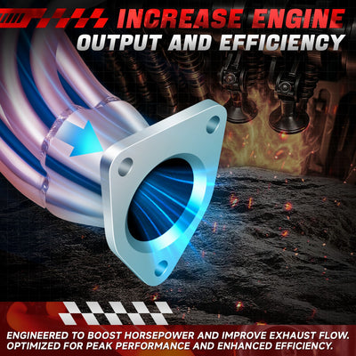 Stainless Steel Pair of Axleback Exhaust Mufflers<br>05-10 Ford Mustang