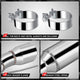 Stainless Steel Pair of Axleback Exhaust Mufflers<br>05-10 Ford Mustang