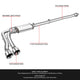 Stainless Steel Dual Muffler Tip Catback Exhaust<br>19-24 Ram 1500