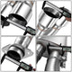 Stainless Steel Dual Muffler Tip Catback Exhaust<br>19-24 Ram 1500