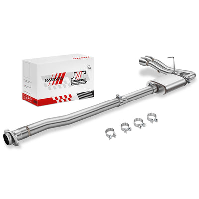 Stainless Steel Dual Muffler Tip Catback Exhaust<br>19-24 Ram 1500