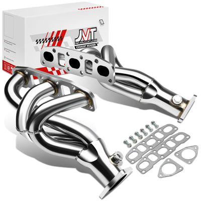 3-1 shorty Exhaust Headers Polished Finished <br> 03-07 Nissan 350Z, Infiniti G35 V6