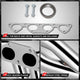 Stainless Steel Exhaust Manifold Tri-Y Header<br>94-00 Honda Civic Si, Del Sol, 90-01 Acura Integra