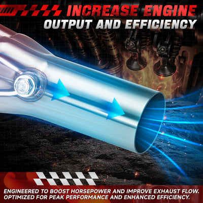 4-1 Full Length Tubular Manifold Header Exhaust <br>04-07 Cadillac CTS-V Sedan