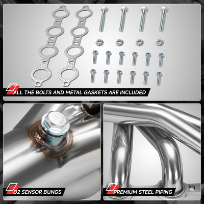 4-1 Full Length Tubular Manifold Header Exhaust <br>04-07 Cadillac CTS-V Sedan