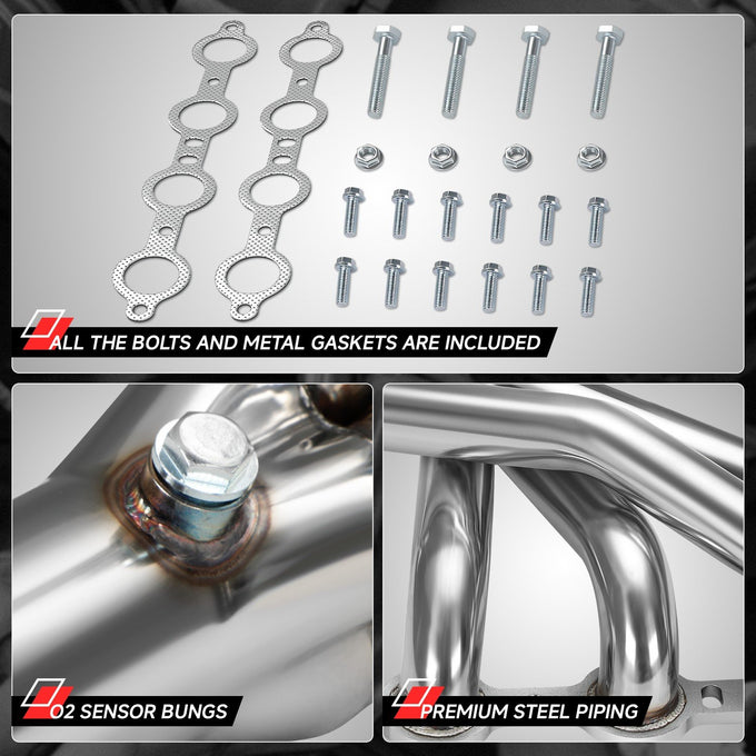 4-1 Full Length Tubular Manifold Header Exhaust <br>04-07 Cadillac CTS-V Sedan