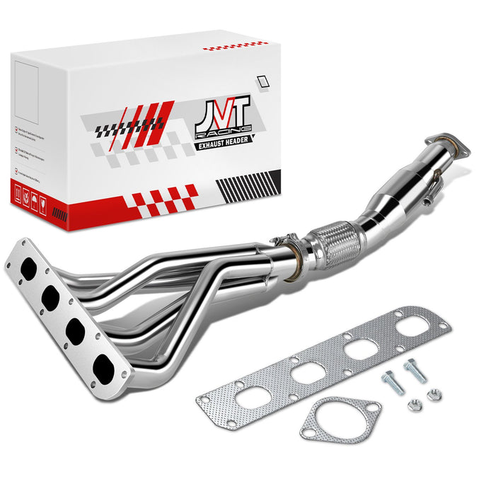 Tubular Exhaust Manifold Header+Downpipe <br>05-07 Chevy Cobalt, Saturn Ion 2.0L