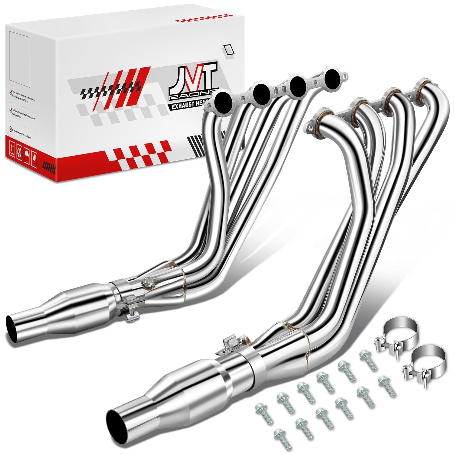 2X4-1 Tubular Exhaust Manifold Header Extractor <br>10-20 Chevy Camaro V8 6.2L