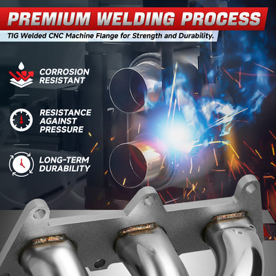 3-1 Long-Tube Header Exhaust Manifold <br>10-20 Chevy Camaro V6