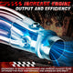 2X 4-1 Long Tube Tubular Exhaust Manifold Header <br>10-15 Chevy Camaro SS Ls3 V8