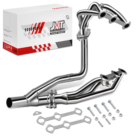 2x 6-2-1 Mid Length Exhaust Manifold Headers<br>93-95 Chevy Camaro 3.4L V6, Pontiac Firebird 3.4L V6
