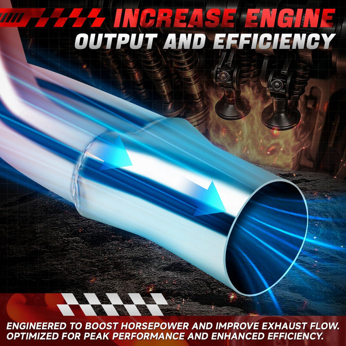 8-2-1 Full Length Racing Exhaust Manifold Header <br>94-95 Chevy Camaro, Pontiac Firebird V8