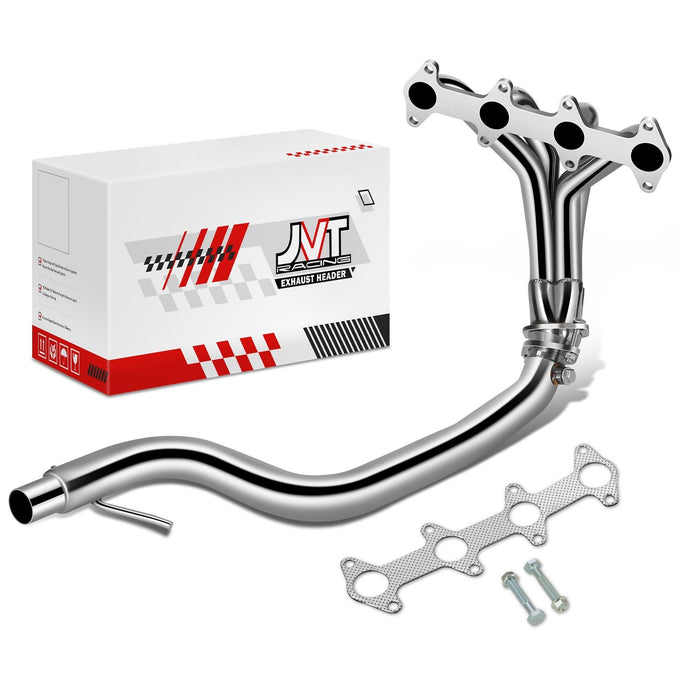 4-1 Carbon Tubular Manifold Header Exhaust <br> 95-02 Chevy Cavalier, Pontiac Sunfire