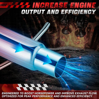 4-1 Carbon Tubular Manifold Header Exhaust <br> 95-02 Chevy Cavalier, Pontiac Sunfire