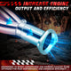 2x 8-2-1 Long Tube Exhaust Manifold Headers<br>99-06 Chevy Silverado Surburan, GMC Sierra 1500 2500 V8