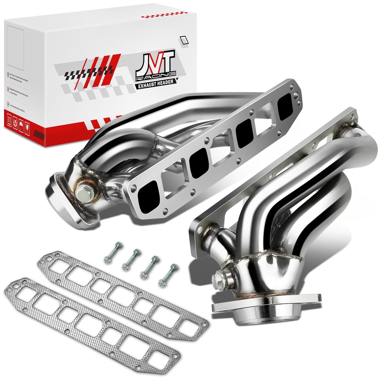 2X 4-1 Tubular Exhaust Manifold Header <br>06-10 Dodge Charger, 05-08 Hemi