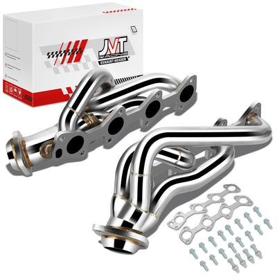 2x 4-1 Shorty Exhaust Header Manifold <br>00-07 Dodge Dakota/Ram 4.7L