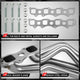 Long Tube Exhaust Headers Polished Finished <br> 03-07 Dodge Ram 1500 5.7L 2WD