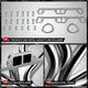 2x 4-1 Long Tube Exhaust Manifold Headers<br>72-91 Dodge D/W Series, RD200, Ramcharger, Trailduster