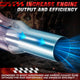 Polished Stainless Exhaust Headers with Y-Pipe <br> 96-01 Dodge Ram 1500 2500 3500 2WD 5.2L 5.3L 5.9L