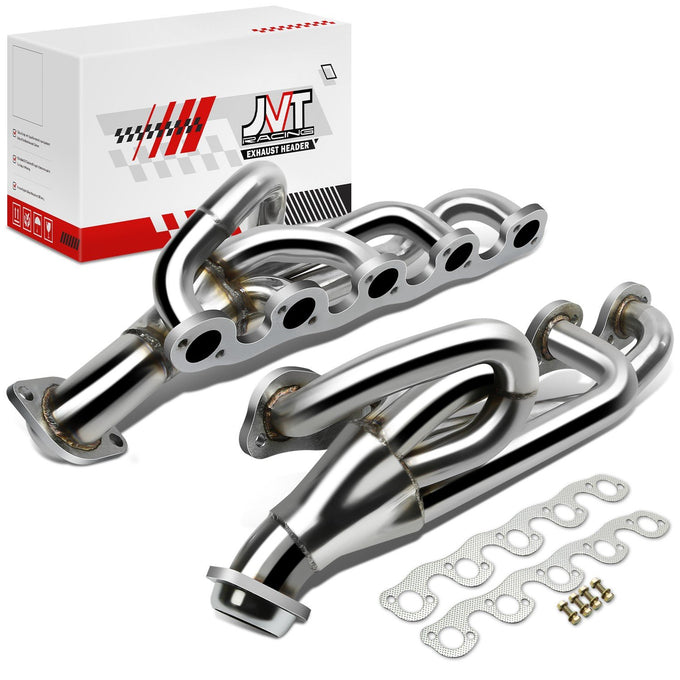 2X 5-1 Racing Manifold Header Exhaust <br>96-03 Dodge Ram 2500, 3500 V10 Ohv