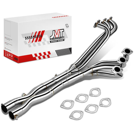 6-2 Stainless Steel Exhaust Header & Y-Pipe Kit <br> 84-91 BMW 3-Series E30 L6 engine