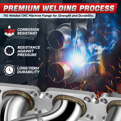 3-1 Stainless Steel Exhaust Headers <br> 99-00 BMW E46, 96-00 E39 5-Series