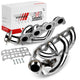 Polished Stainless Shorty Exhaust Headers <br> 15-16 Ford F-150 5.0L V8