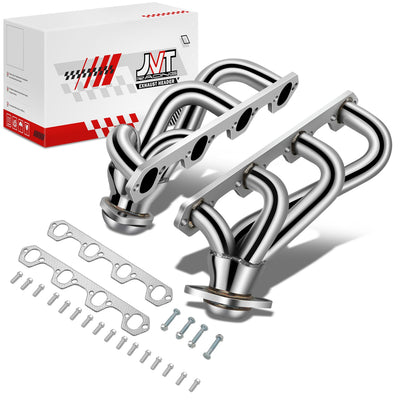 2x 4-1 Shorty Exhaust Manifold Headers<br>86-96 Ford Bronco, T-Bird, Lincoln Conti, Merc Cougar