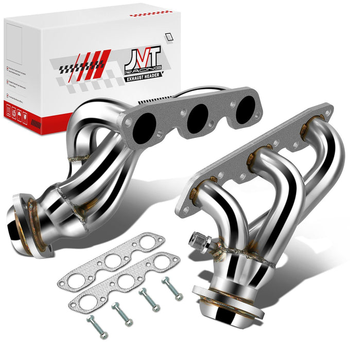 3-1 Shorty Tubular Manifold Header Exhaust <br>99-04 Ford Mustang 3.8/3.9L V6
