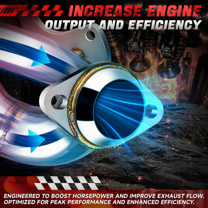 4-1 Shorty Exhaust Manifold Header Extractor <br>05-10 Ford Mustang GT/Shelby 4.6L 281