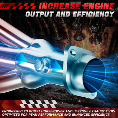 Stainless Steel 4-1 Exhaust Header <br> 05-10 Ford Mustang GT 4.6L V8