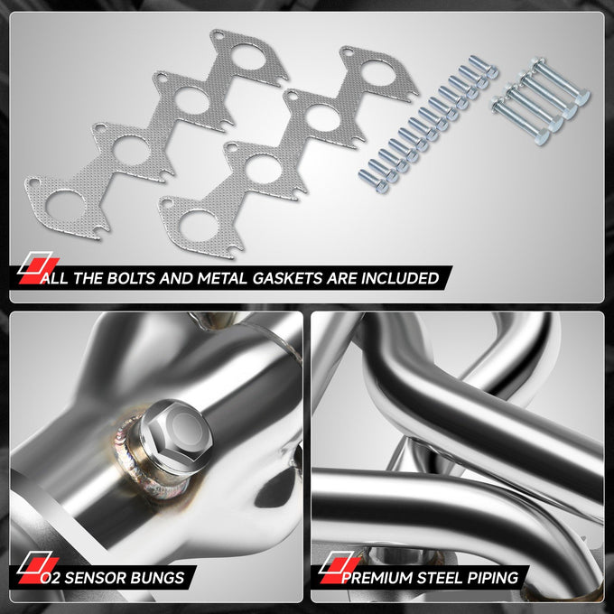Stainless Steel 4-1 Exhaust Header <br> 05-10 Ford Mustang GT 4.6L V8