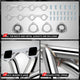 2x 4-2-1 Tri-Y Long Tube Exhaust Manifold Headers<br>64-70 Ford Mustang