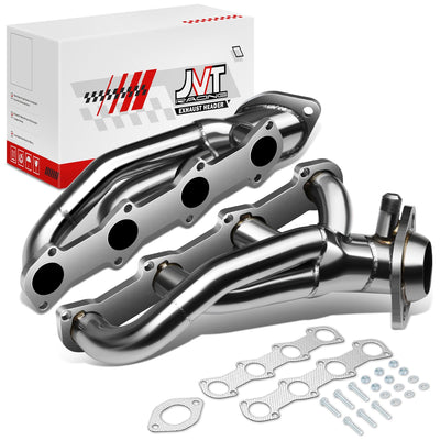 Polished Stainless 3-1 Shorty Exhaust Headers <br> 96-04 Ford Mustang 4.6L