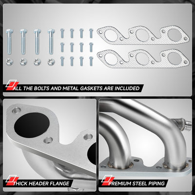 1-5/8 in. Shorty Exhaust Header Manifolds <br> 99-04 Frod Mustang V6