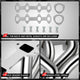 2x 8-2-1 Long Tube Exhaust Manifold Headers<br>99-06 Chevy Aval/Silver/Surb/Tahoe GMC Sierra/Yukon V8