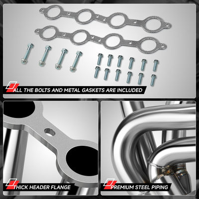 4-1 Tubular Exhaust Manifold Header Extractor <br>04-06 Pontiac Gto 5.7, 6.0