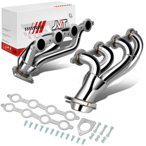 Stainless Steel Exhaust Header Manifold <br> 02-16 Chevy Silverado 1500 2500 3500 HD Classic
