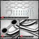 Stainless Steel Exhaust Header Manifold <br> 02-16 Chevy Silverado 1500 2500 3500 HD Classic