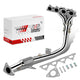 4-1 Tubular Exhaust Manifold Header Extractor <br> 90-93 Honda Accord