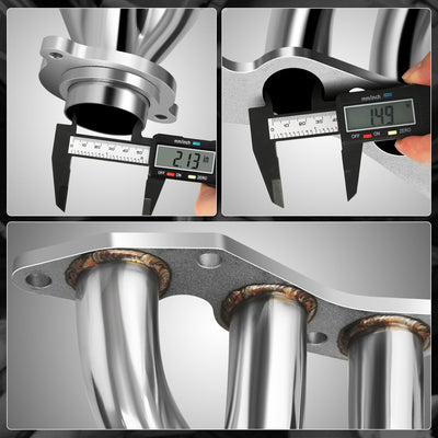 4-1 Stainless Steel Exhaust Header <br>01-05 Honda Civic EX D17 1.7L