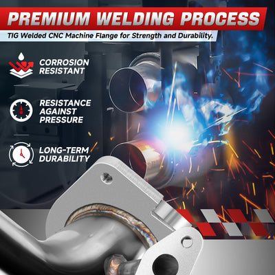 Stainless Steel Racing Exhuast Header <br> 06-11 Honda Civic 1.8L