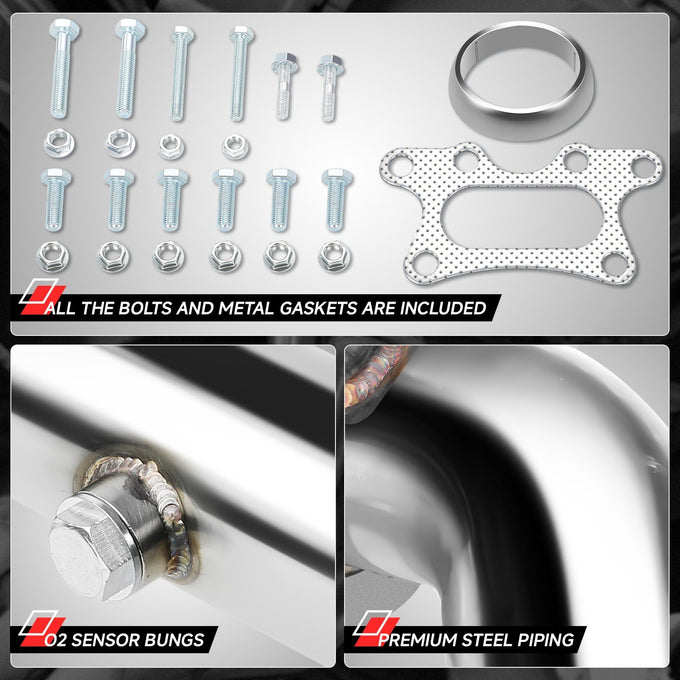 Stainless Steel Racing Exhuast Header <br> 06-11 Honda Civic 1.8L