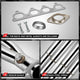 4-2-1 Tri-Y Exhaust Manifold Header<br>92-00 Honda Civic, 94-01 Acura Integra