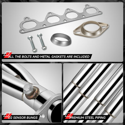 4-2-1 Tri-Y Exhaust Manifold Header<br>92-00 Honda Civic, 94-01 Acura Integra