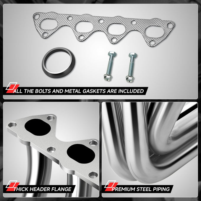4-1 Stainless Steel Exhaust Header <br>93-00 Honda Civic Si