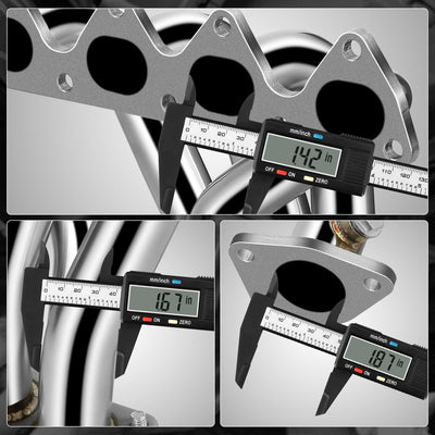4-2-1 Stainless Steel Exhaust Header <br> 97-01 Honda Prelude Base