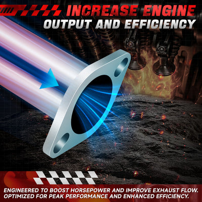 2x 3-1 Shorty Exhaust Manifold Headers<br>10-16 Hyundai Genesis Coupe
